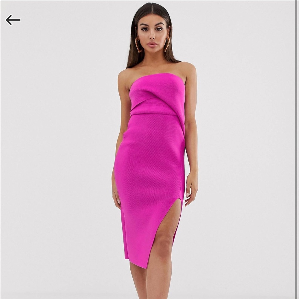 ASOS Midi Dress strapless